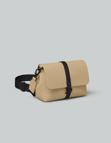 Gaston Luga Splash Crossbody Çanta- Latte