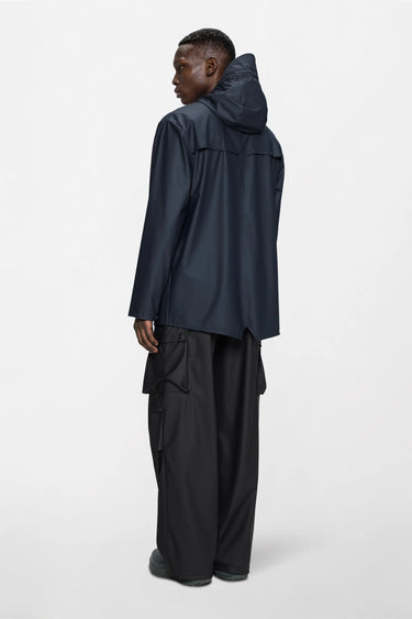 Rains Jacket Navy-Kısa Yağmurluk