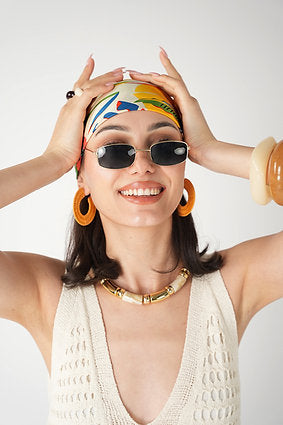 Veloute Citrus Breeze İpek Fular 65x65