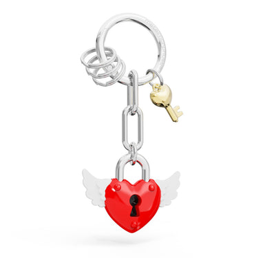 Metalmorphose Love Lock Kırmızı Anahtarlık / Çanta Aksesuarı/ Charm