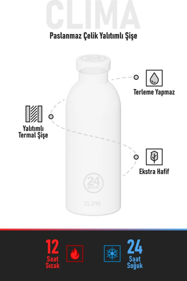 24 Bottles Clima Bottle Daydreaming Pink Paslanmaz Çelik Termos 500 ml