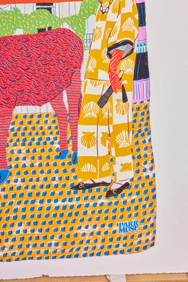 Parrmuse Hera & Rakipleri İpek Eşarp