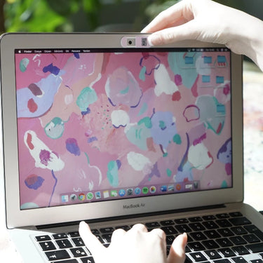 Laptop Kamera Kapatıcı | Good Vibes Only