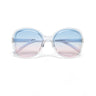 Okkia Anna Butterfly Güneş Gözlüğü _x000d__x000d__x000d__x000d__x000d__x000d__x000d_
 Blue/Pink Degrade