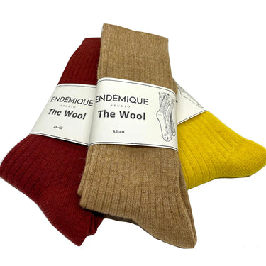 Endémique Studio The Wool VL Shadow-Kadın Yün Çorap