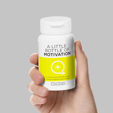 Mustard Motivasyon Şişesi Sarı