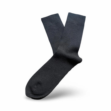 Endémique Studio The Wool Plain Black-Erkek Yün Çorap