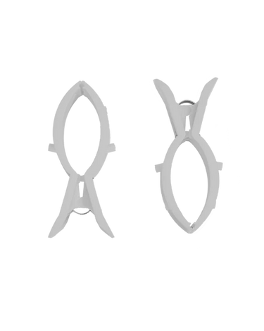 Towdoo 2'li Şezlong Mandal - Beyaz