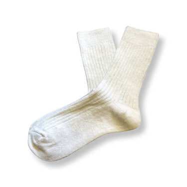Endémique Studio The Wool Vl Cream-Kadın Yün Çorap
