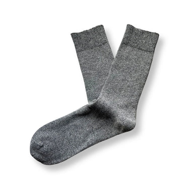 Endémique Studio The Wool Plain Grey-Erkek Yün Çorap