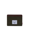 Herschel Charlie Cardholder Ivy Green/Chicory Coffee Kartlık