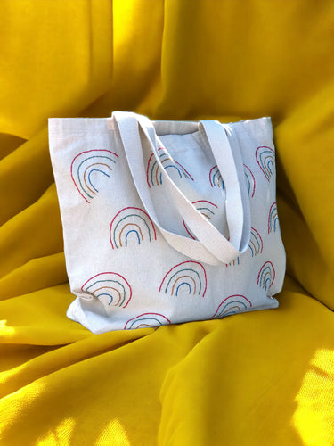 Bael İstanbul Rainbow Large Tote Bag Kol Çantası