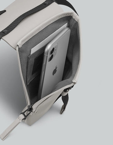 Gaston Luga Spläsh Mini Crossbody Omuz Çantası - Taupe Çapraz Çanta