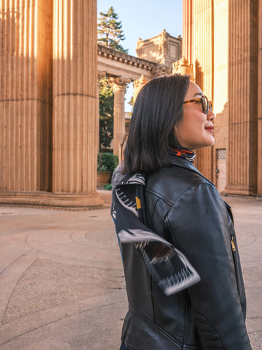 Neymiş İlk İki İnsan-65x65 İpek Fular