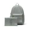 Herschel Nova Backpack Diaper Bag Iceberg Green Crosshatch Anne Bebek Sırt Çantası