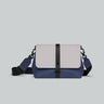 Gaston Luga Spläsh Crossbody Bag - Dark Blue / Taupe Çapraz Çanta