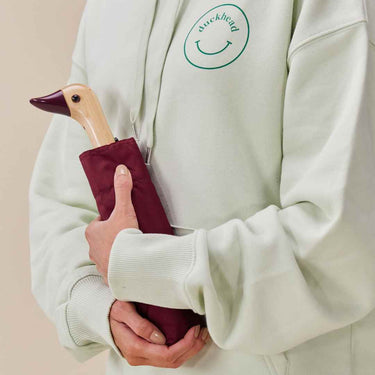 Original Duckhead Duck Kompakt Şemsiye -Bordo