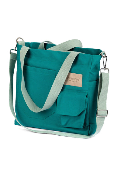 Endémique Studio La Lune Tote Bag Small Tiffany Blue