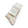 Endémique Studio The Wool VL Bone-Kadın Yün Çorap