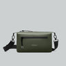 Gaston Luga Lightweight DuoSeal Crossbody - Olive Çapraz Çanta