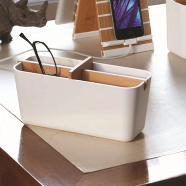 Lexon Zen Large Cup Bambu-Beyaz