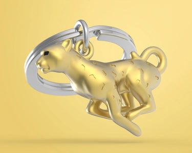 Metalmorphose Leopar Anahtarlık