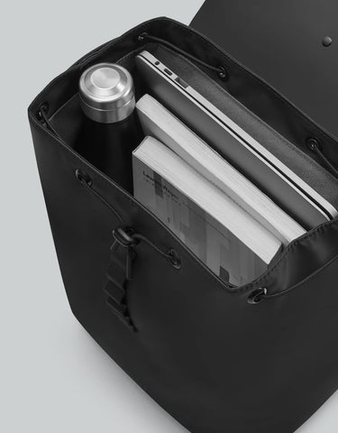 Gaston Luga Dash Bucket Laptop Bölmeli Sırt Çantası 11"/13" - Siyah