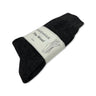 Endémique Studio The Wool Plain Charcoal-Kadın Yün Çorap