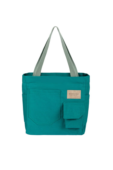 Endémique Studio La Lune Tote Bag Small Tiffany Blue