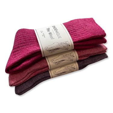 Endémique Studio The Wool VL Wood-Kadın Yün Çorap