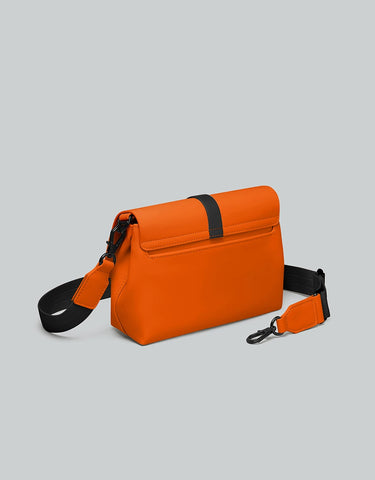 Gaston Luga Spläsh Crossbody Bag - Orange Flame Çapraz Çanta
