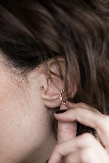 Miklan Mini Dahlia Ear Cuff