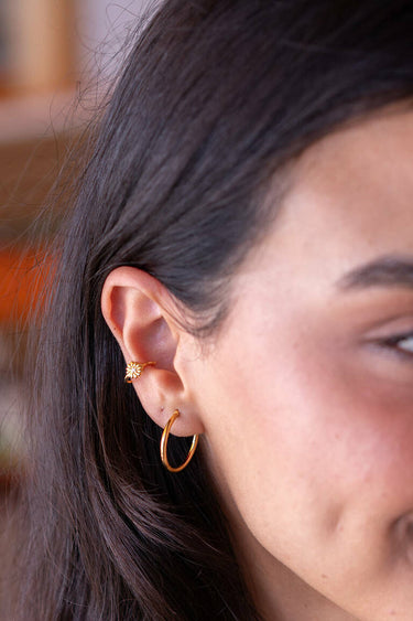 Miklan Maya Gold Ear Cuff