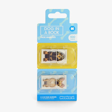 Mustard Dog in a Book Sayfa İşaretçi