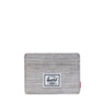 Herschel Charlie Cardholder Light Grey Crosshatch Kartlık