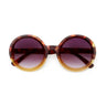 Okkia Monica Unisex Büyük Yuvarlak _x000d__x000d__x000d__x000d__x000d__x000d__x000d__x000d__x000d__x000d__x000d__x000d__x000d__x000d__x000d__x000d__x000d__x000d__x000d__x000d_
 Güneş Gözlüğü Havana Sarısı