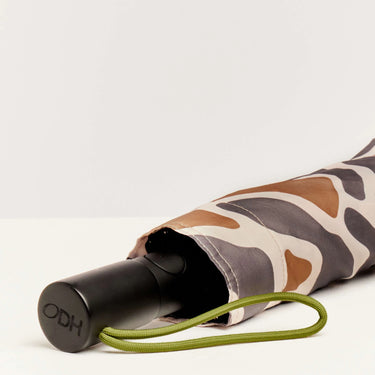 Original Duckhead The Daily - Beige Ripples Automatic Umbrella