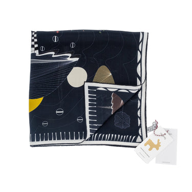 Neymiş İlk İki İnsan-65x65 İpek Fular