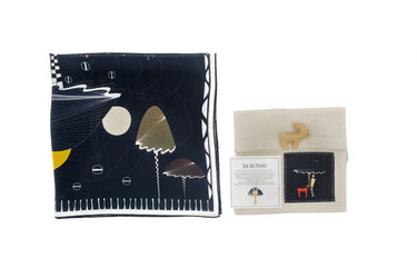 Neymiş İlk İki İnsan-65x65 İpek Fular