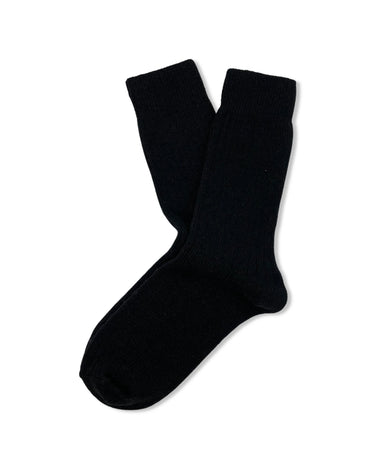 Endémique Studio The Wool VL Black-Kadın Yün Çorap