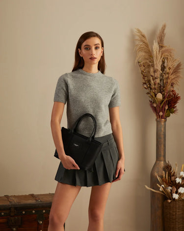 Maison Sacrée Miramar Winter Siyah Mini Kol Çantası