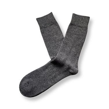 Endémique Studio The Wool Plain Super Grey-Erkek Yün Çorap