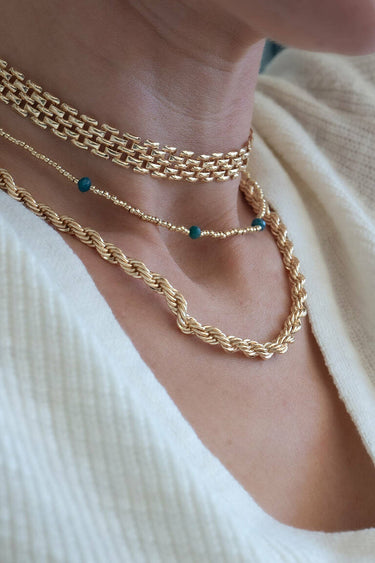 Miklan Dolce Örgü Kolye