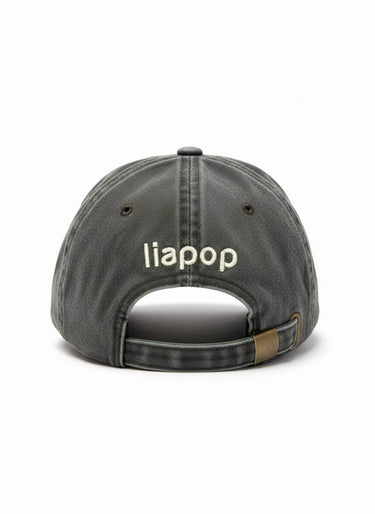 Liapop Worthy By Default Washed Khaki Şapka