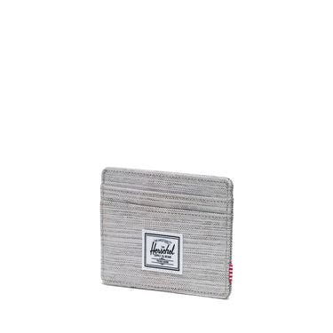 Herschel Charlie Cardholder Light Grey Crosshatch Kartlık