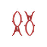 Towdoo 2'li Şezlong Mandal - Bordo