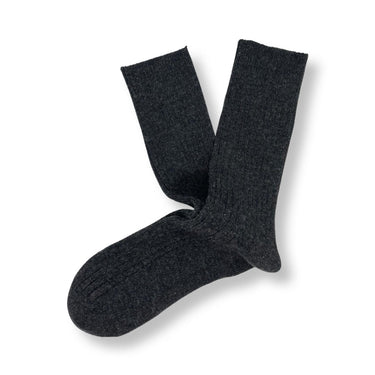 Endémique Studio The Wool VL Dark Grey-Erkek Yün Çorap