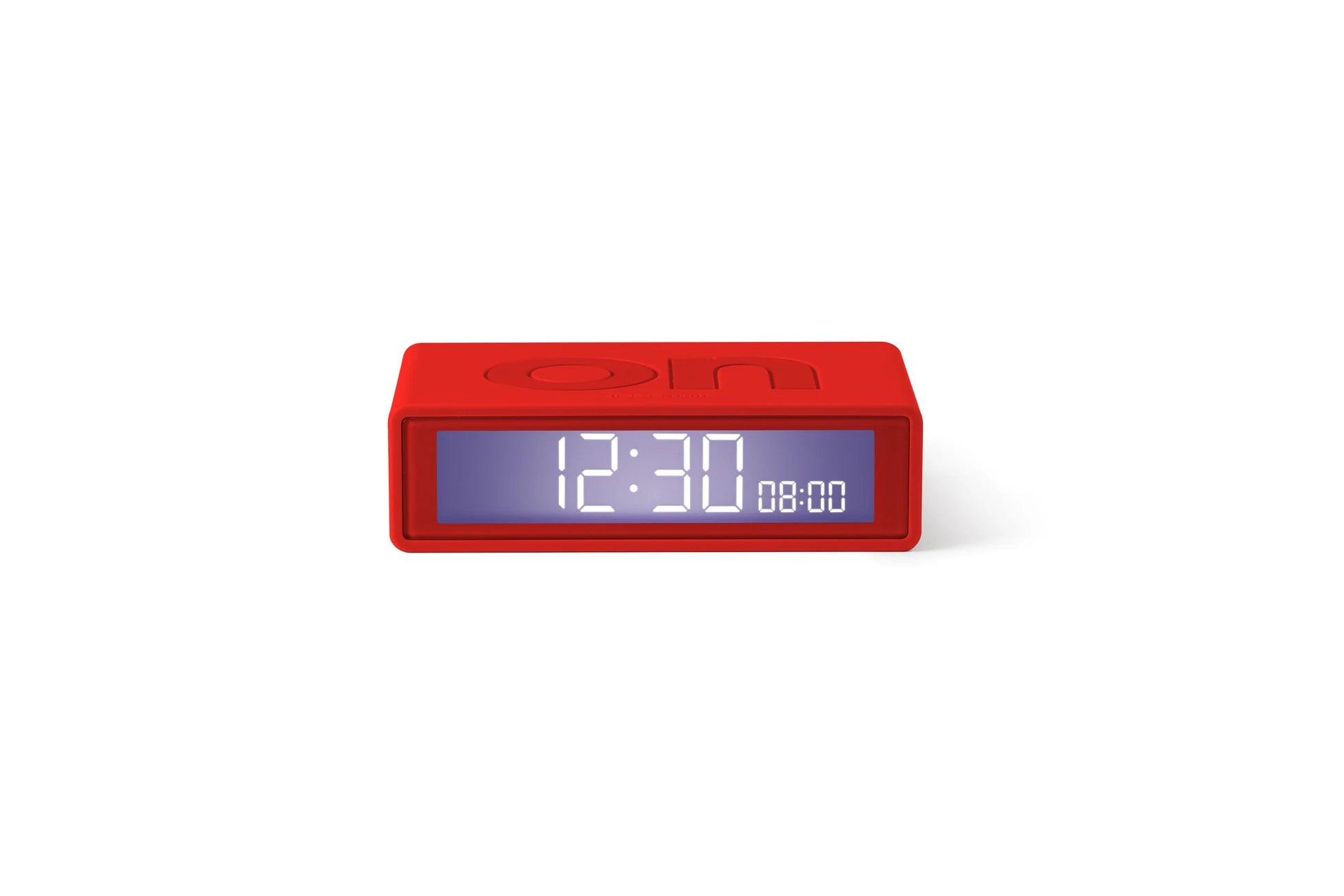 Moda Clock Alarm Module Moda Calling - Lexon Flip + Mini Alarm Saat Kırmızı