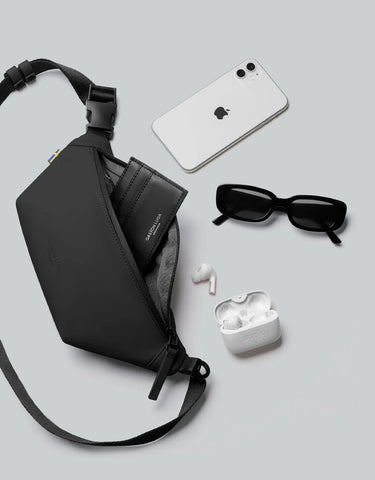 Gaston Luga Däsh Bumbag Bel Çantası - Black