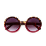 Okkia Monica Unisex Büyük Yuvarlak _x000d__x000d__x000d__x000d__x000d__x000d__x000d__x000d__x000d__x000d__x000d__x000d__x000d__x000d__x000d__x000d__x000d__x000d__x000d__x000d_
 Güneş Gözlüğü Havana Pembesi